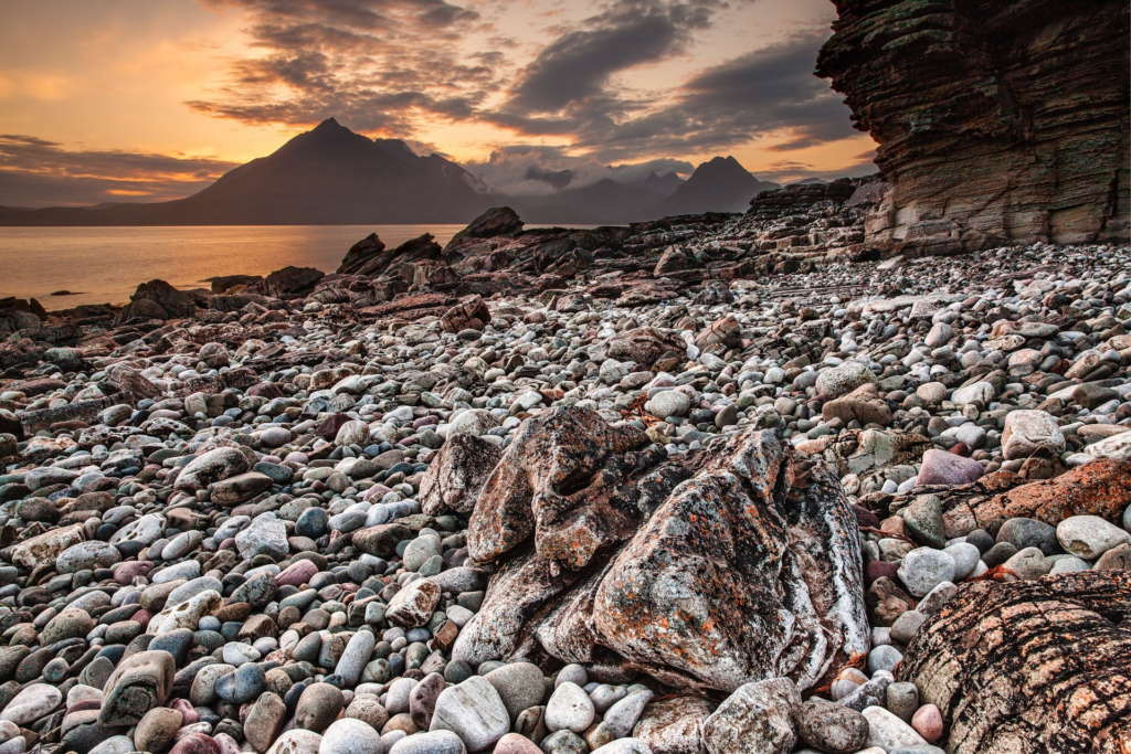 Rocks on Beach