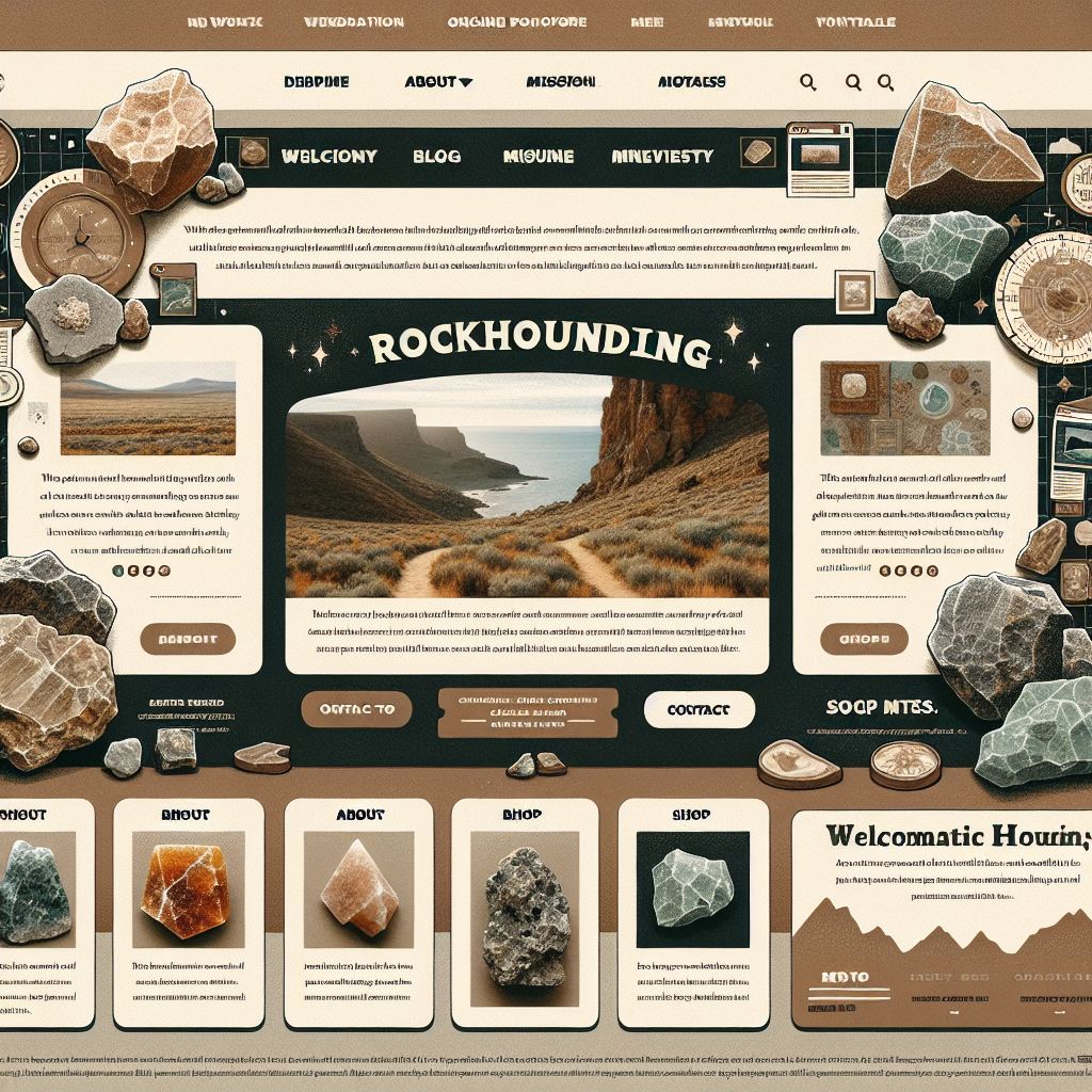 Cover Picture for Rockhounding - Rocks and Minerals